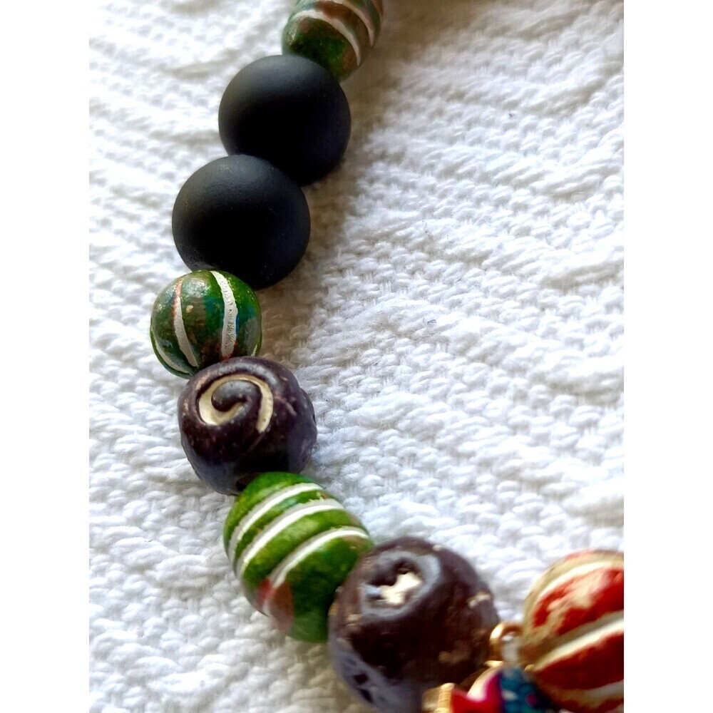 Handmade Mix Bead Charm Bracelet Women's Fashion Adjustable - Picture 4 of 6